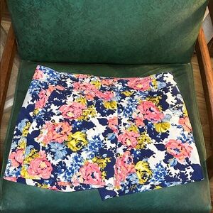 Isaac Mizrahi New York Floral Shorts Size